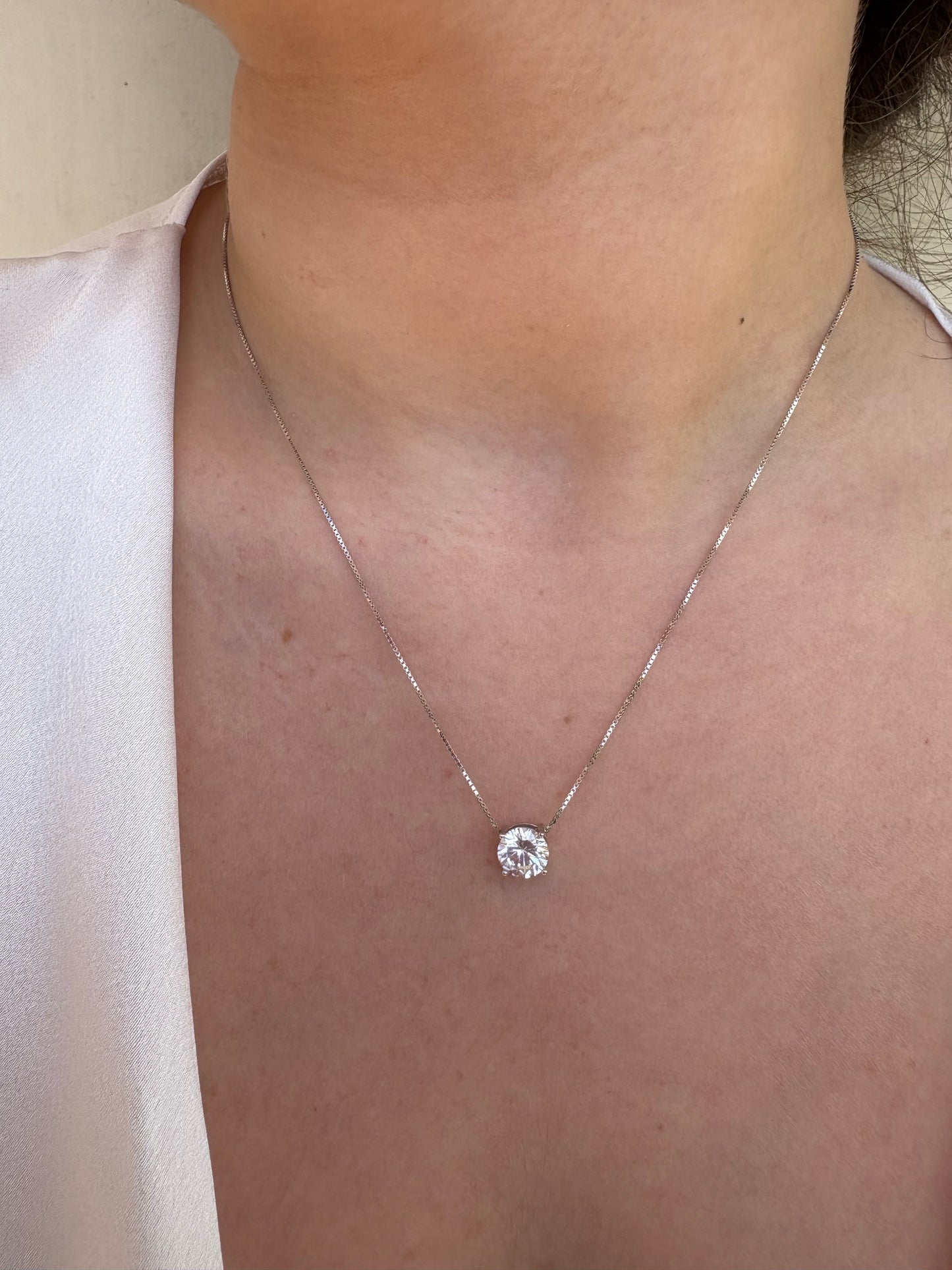 Collana Punto Luce in argento 925