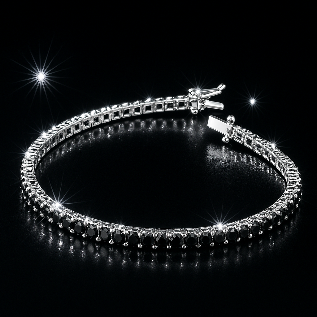 Bracciale tennis in argento 925