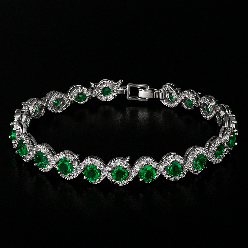 Bracciale unisex con zirconi in argento 925 con zirconi - Larù Gioielli (per Bracciali) Bracciale unisex con zirconi in argento 925 elegante - Larù Gioielli (per Collane) Bracciale unisex con zirconi in argento 925 luminosi - s