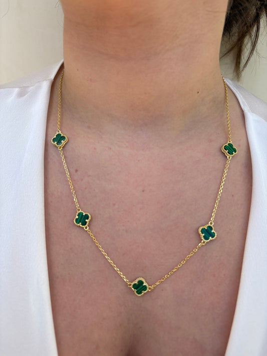 Collana Van Cleef in argento 925 in argento 925 con zirconi - Larù Gioielli (per Bracciali) Collana Van Cleef in argento 925 in argento 925 elegante - Larù Gioielli (per Collane) Collana Van Cleef in argento 925 in argento 925 luminosi - s