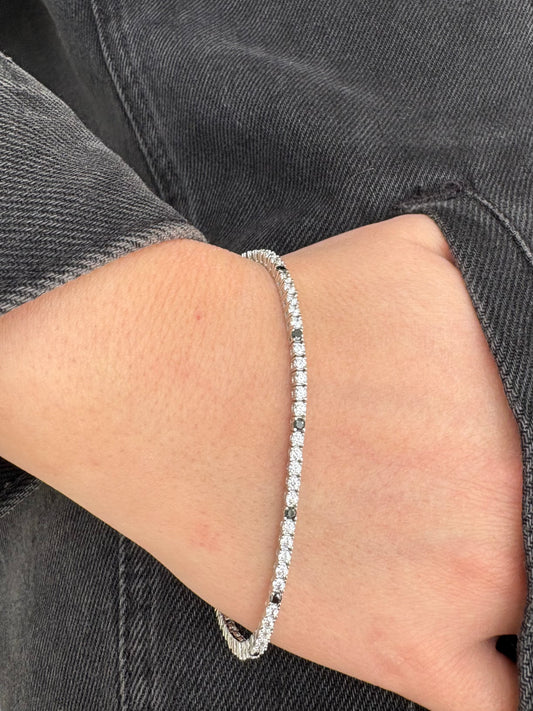 Bracciale tennis argento 925