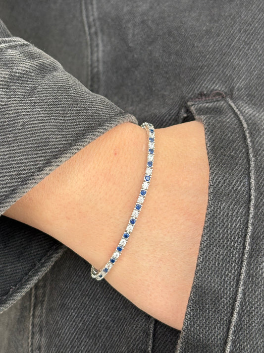 Bracciale tennis Polar Blue