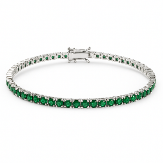 Bracciale tennis Emerald Line