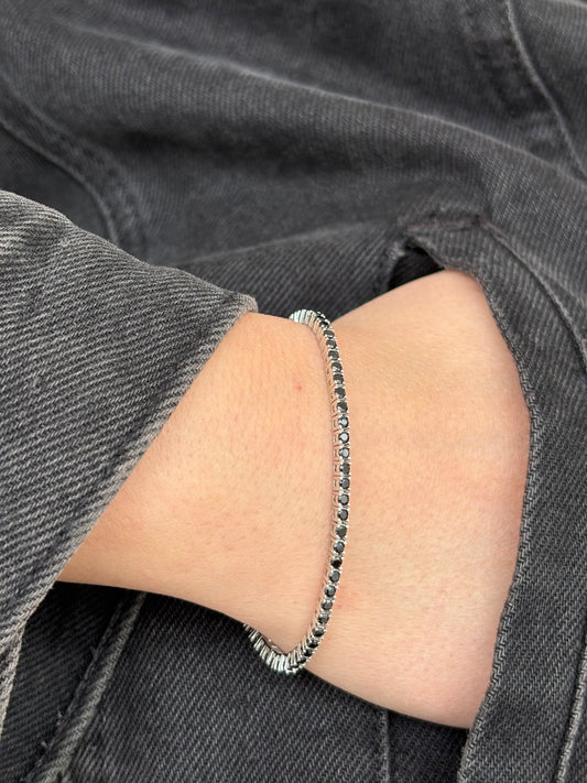 Bracciale tennis Black Night