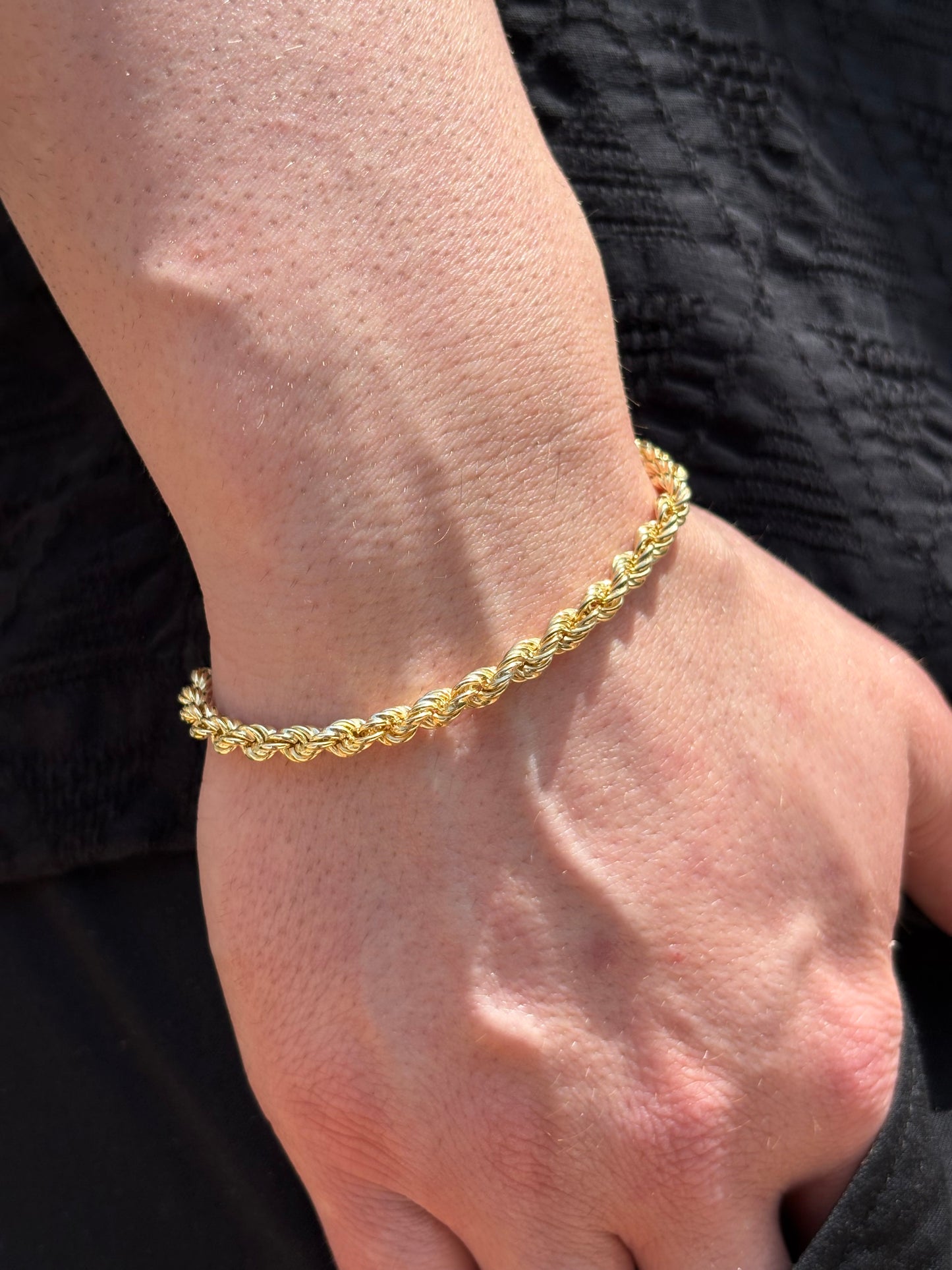 Bracciale Rope in argento 926