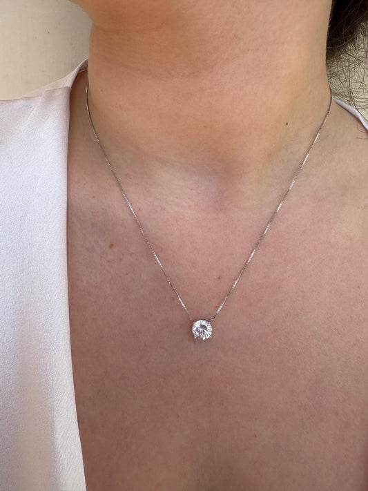 Collana Punto Luce in argento 925