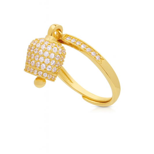 Anello gold Bell Sharm