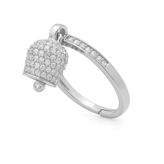 Anello silver Bell Sharm