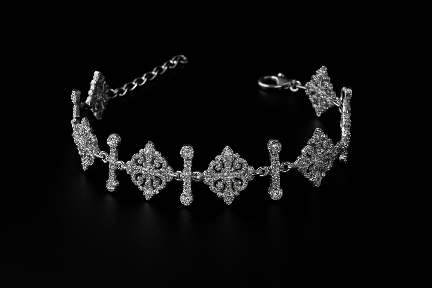 Bracciale di lusso in Argento 925 – Modello Patek