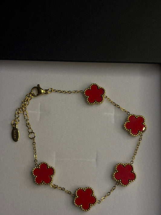 Bracciale in acciaio con quadrifogli in argento 925 con zirconi - Larù Gioielli (per Bracciali) Bracciale in acciaio con quadrifogli in argento 925 elegante - Larù Gioielli (per Collane) Bracciale in acciaio con quadrifogli in argento 925 luminosi - s