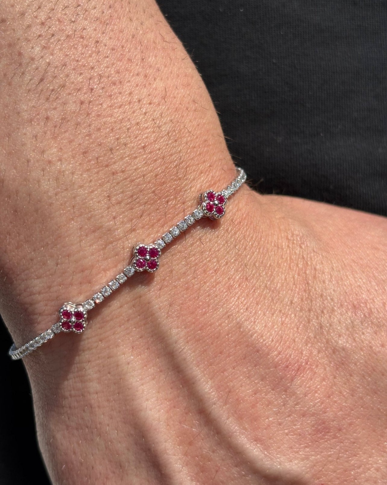 Bracciale tennis in argento 925 in argento 925 con zirconi - Larù Gioielli (per Bracciali) Bracciale tennis in argento 925 in argento 925 elegante - Larù Gioielli (per Collane) Bracciale tennis in argento 925 in argento 925 luminosi - s