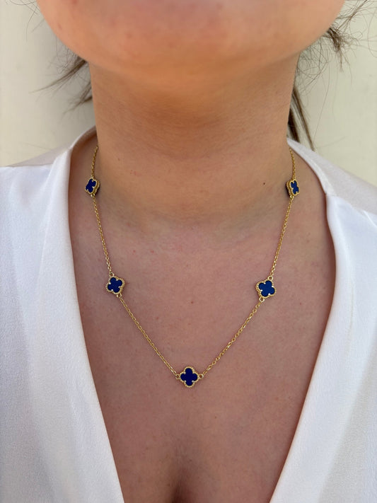 Collana Van Cleef in argento 925 in argento 925 con zirconi - Larù Gioielli (per Bracciali) Collana Van Cleef in argento 925 in argento 925 elegante - Larù Gioielli (per Collane) Collana Van Cleef in argento 925 in argento 925 luminosi - s