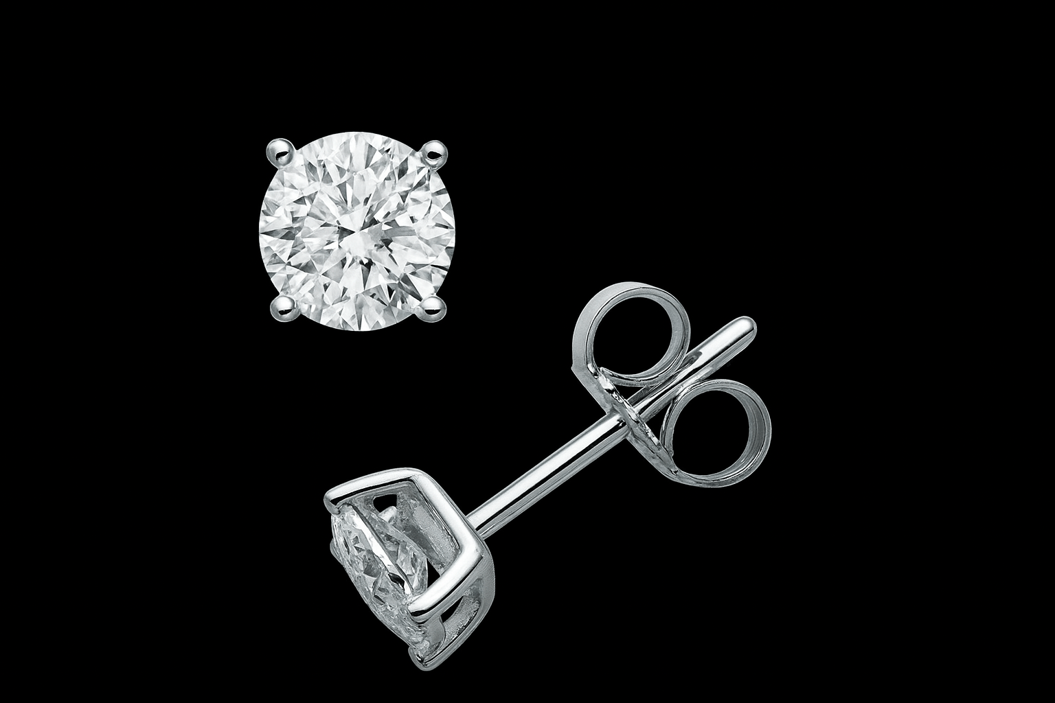 Coppia di orecchini punto luce in argento 925 con zirconi - Larù Gioielli (per Bracciali) Coppia di orecchini punto luce in argento 925 elegante - Larù Gioielli (per Collane) Coppia di orecchini punto luce in argento 925 luminosi - s