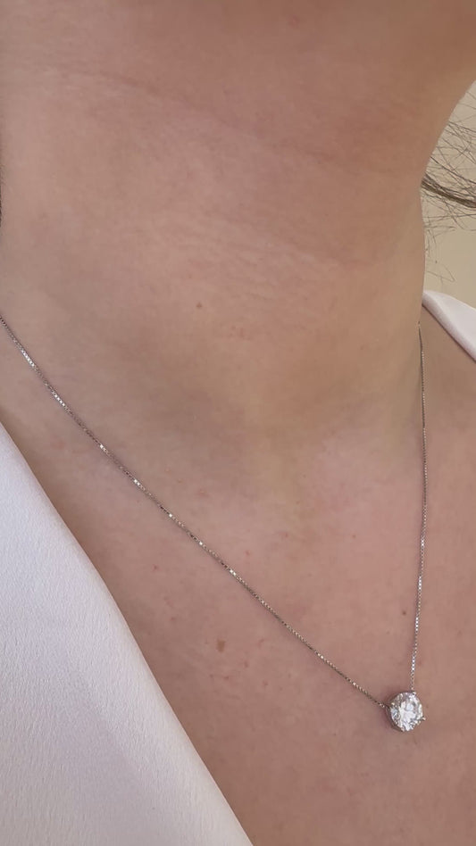 Collana Punto Luce in argento 925