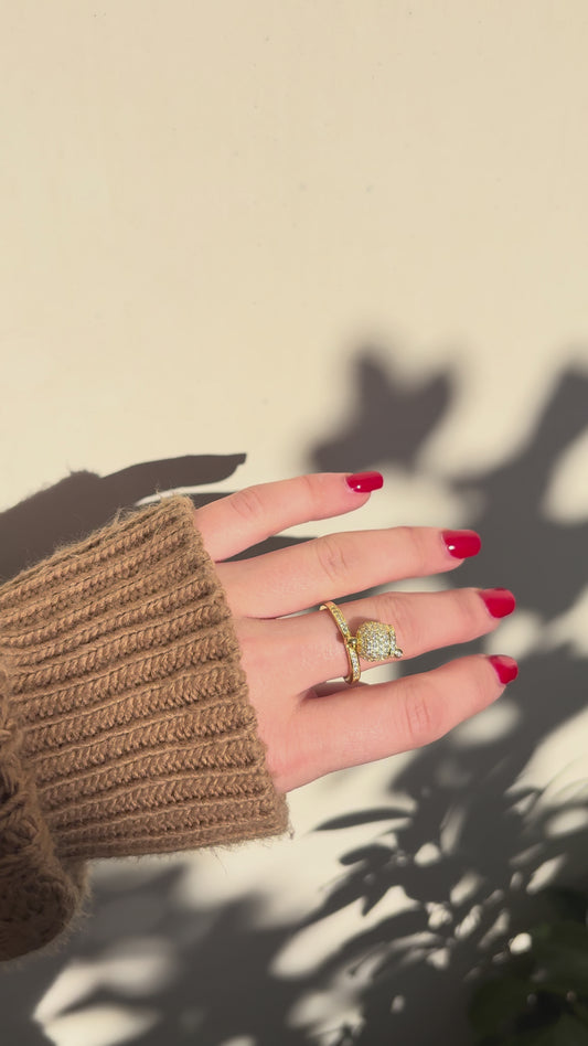 Anello gold Bell Sharm