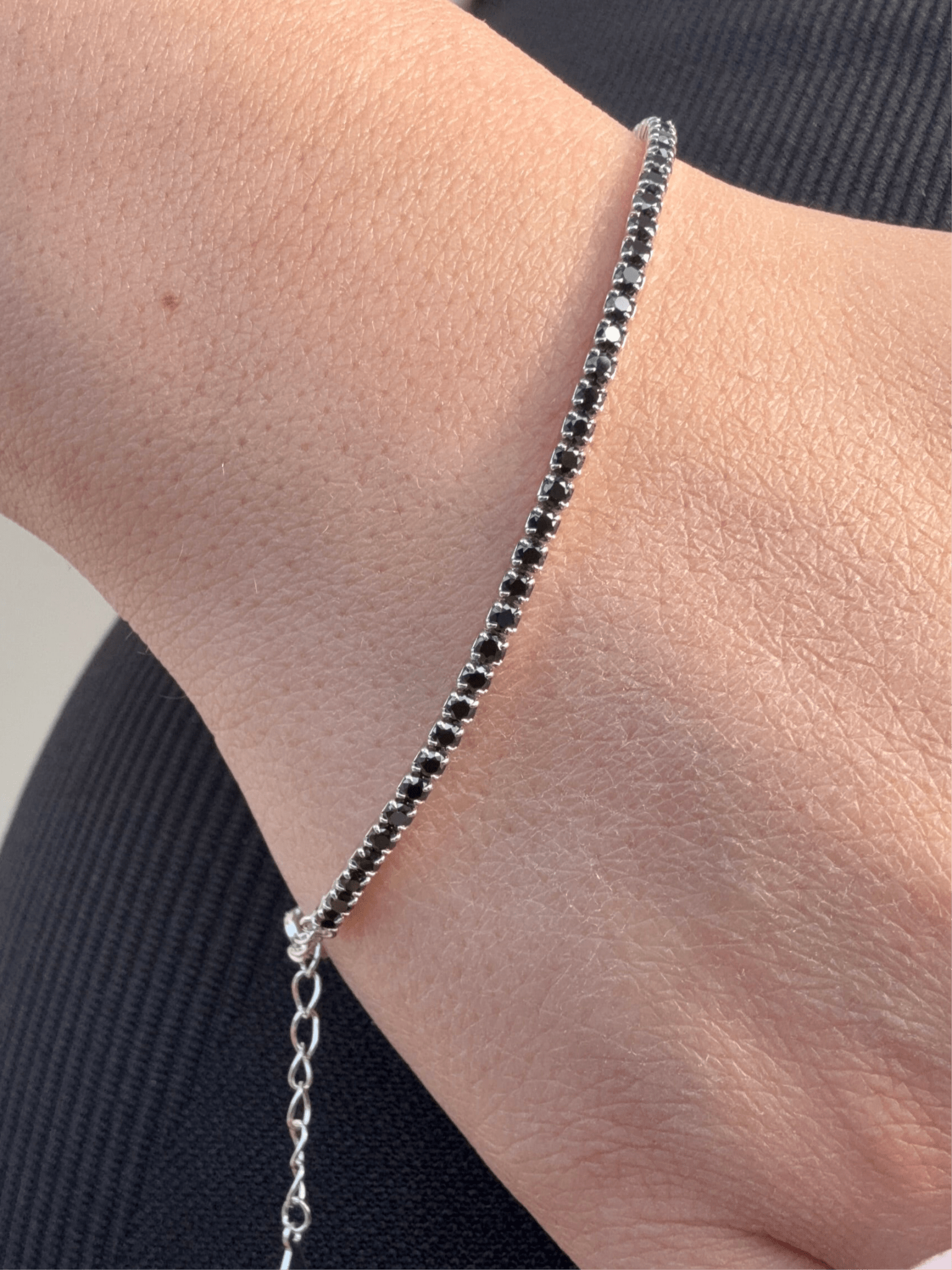 Tennis in argento 925 in argento 925 con zirconi - Larù Gioielli (per Bracciali) Tennis in argento 925 in argento 925 elegante - Larù Gioielli (per Collane) Tennis in argento 925 in argento 925 luminosi - s