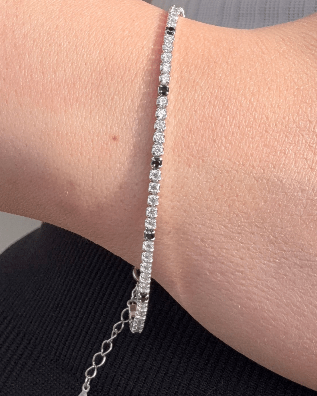 Tennis in argento 925 in argento 925 con zirconi - Larù Gioielli (per Bracciali) Tennis in argento 925 in argento 925 elegante - Larù Gioielli (per Collane) Tennis in argento 925 in argento 925 luminosi - s