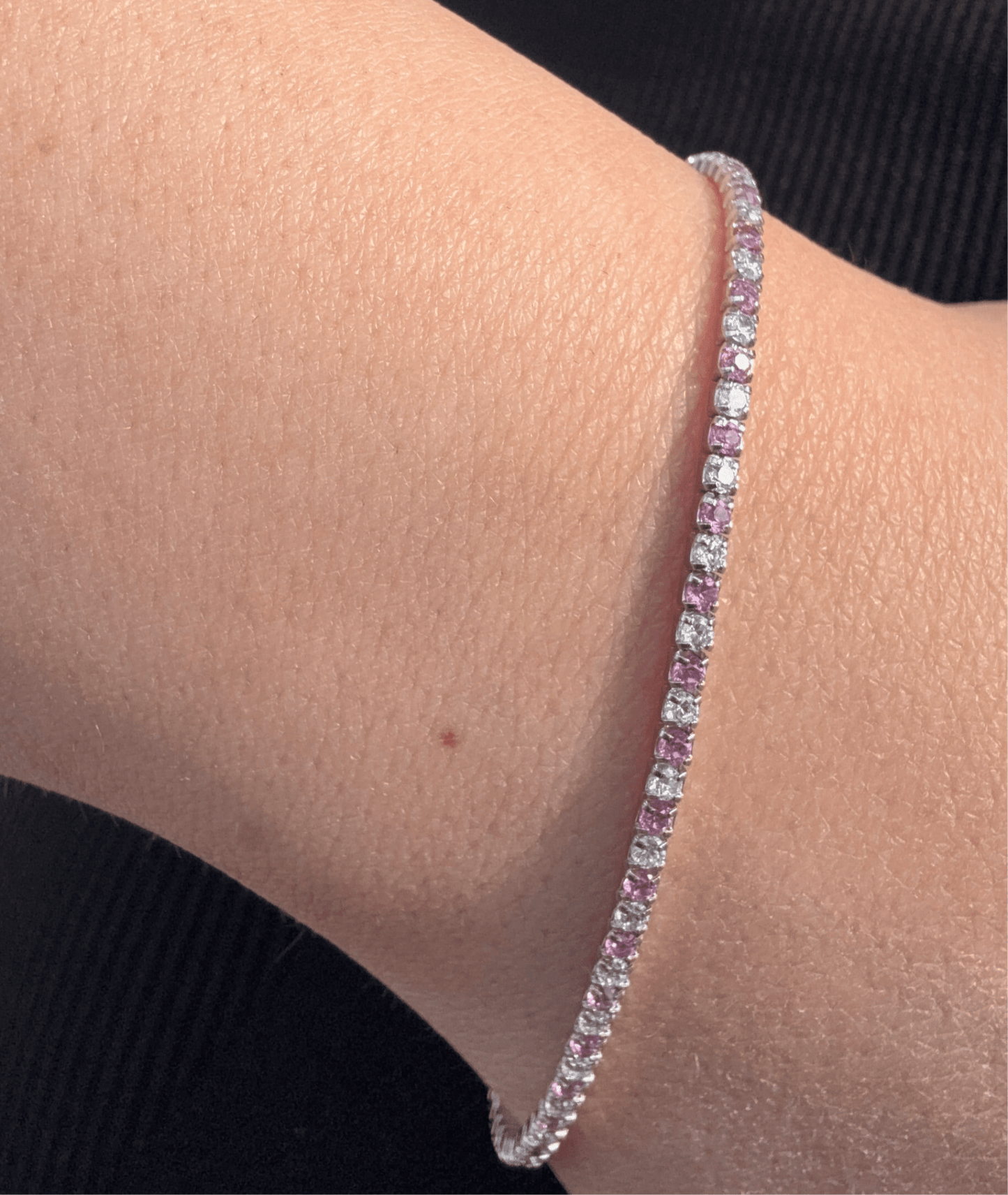 Tennis in argento 925 in argento 925 con zirconi - Larù Gioielli (per Bracciali) Tennis in argento 925 in argento 925 elegante - Larù Gioielli (per Collane) Tennis in argento 925 in argento 925 luminosi - s